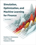 Cover: Simulation, Optimization, and Machine Learning for Finance, second edition - MIT Press