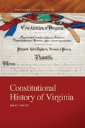 Cover: Constitutional History of Virginia - University of Georgia Press