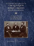 Cover: Selected Documents Relating to Law Reform in North Carolina During the Nineteenth Century - The University of North Carolina Press