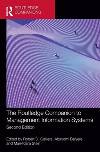 Enlarge image Cover: The Routledge Companion to Management Information Systems - Routledge