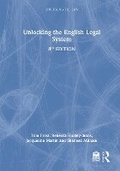 Cover: Unlocking the English Legal System - Routledge