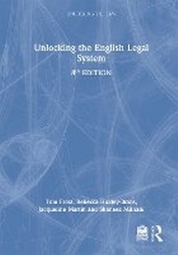 Enlarge image Cover: Unlocking the English Legal System - Routledge