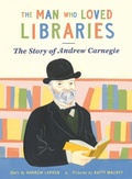Cover: The Man who Loved Libraries - Pikku Publishing