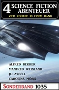 Cover: 4 Science Fiction Abenteuer Sonderband 1035 - Uksak E-Books