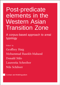 Cover: Post-predicate elements in the Western Asian Transition Zone - Language Science Press