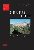 Cover: Genius loci: paisaje, ambiente y arquitectura - Reverte