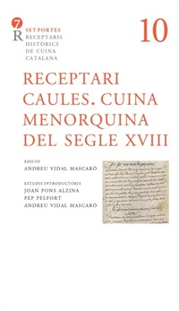 Abbildung von: Receptari Caules. Cuina Menorquina del segle XVIII - Editorial Barcino