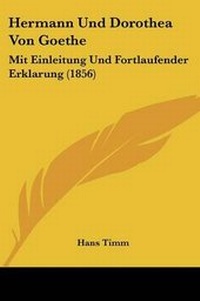 Enlarge image Cover: Hermann Und Dorothea Von Goethe - Kessinger Publishing