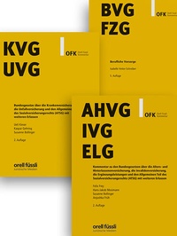Abbildung von: AHVG/IVG/ELG & KVG/UVG & BVG/FZG - Orell Füssli Verlag