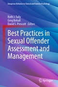 Cover: Best Practices in Sexual Offender Assessment and Management - Springer