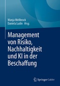 Cover: Management von Risiko, Nachhaltigkeit und KI in der Beschaffung - Springer Gabler