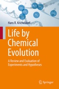 Cover: Life by Chemical Evolution? - Springer