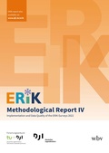 Cover: ERiK-Methodological Report IV - wbv Media