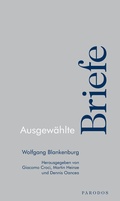 Cover: Ausgew&auml;hlte Briefe - Parodos Verlag