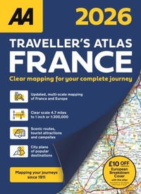 Abbildung von: AA Traveller's Atlas France 2026 2026 - Automobile Association
