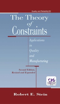 Enlarge image Cover: The Theory of Constraints - CRC Press
