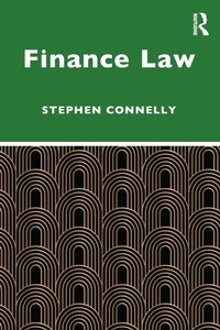 Abbildung von: Finance Law - Routledge