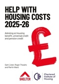 Cover: Help with Housing Costs 2025-26 - Shelter