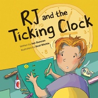 Enlarge image Cover: RJ and the Ticking Clock - Owlkids Books Inc.