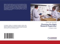 Abbildung von: Choosing the Right Research Supervisor - LAP Lambert Academic Publishing