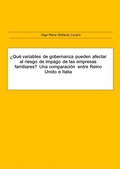 Cover: &iquest;Qu&eacute; variables de gobernanza pueden afectar el riesgo de impago de las empresas familiares?  Una comparaci&oacute;n entre pa&iacute;ses: Reino Unido e Italia - ResearchFreelance