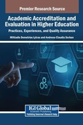 Cover: Academic Accreditation and Evaluation in Higher Education - IGI Global