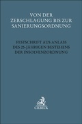 Abbildung von: Von der Zerschlagung bis zur Sanierungsordnung - C.H.BECK