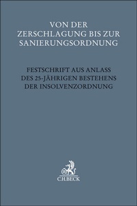 Abbildung von: Von der Zerschlagung bis zur Sanierungsordnung - C.H.BECK