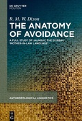 Cover: The Anatomy of Avoidance - De Gruyter Mouton