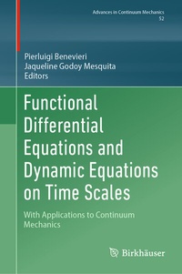 Abbildung von: Functional Differential Equations and Dynamic Equations on Time Scales - Birkhäuser