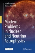 Cover: Modern Problems in Nuclear and Neutrino Astrophysics - Springer