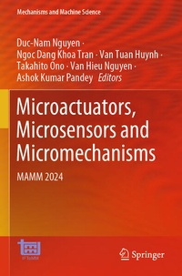 Enlarge image Cover: Microactuators, Microsensors and Micromechanisms - Springer