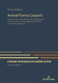 Cover: Animal Forma Corporis - Peter Lang Verlag