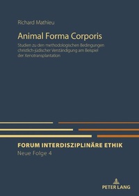 Enlarge image Cover: Animal Forma Corporis - Peter Lang Verlag