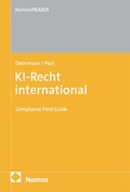 Cover: KI-Recht international - Nomos