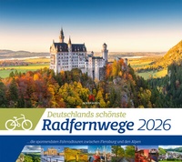 Abbildung von: Deutschlands schönste Radfernwege Kalender 2026 - Ackermann Kunstverlag