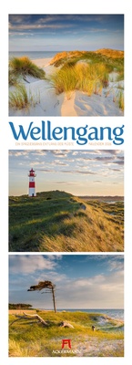 Abbildung von: Wellengang Triplet-Kalender 2026 | Spaziergang entlang der Küste - Ackermann Kunstverlag