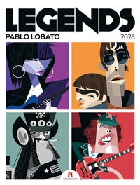 Abbildung von: Legends Kalender 2026 | Musiklegenden - Ackermann Kunstverlag