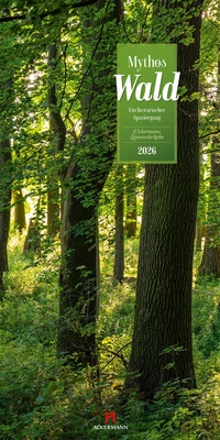 Abbildung von: Mythos Wald Literatur-Kalender 2026 - Ackermann Kunstverlag