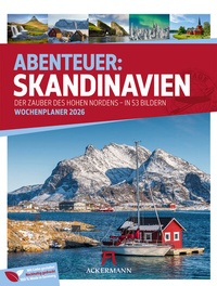 Abbildung von: Skandinavien Wochenplaner Kalender 2026 | Der Zauber des hohen Nordens - Ackermann Kunstverlag