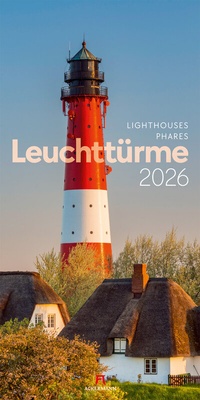 Abbildung von: Leuchttürme Kalender 2026 - Ackermann Kunstverlag