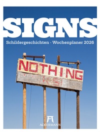 Abbildung von: Signs Wochenplaner Kalender 2026 - Ackermann Kunstverlag