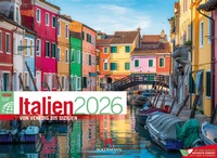 Abbildung von: Italien ReiseLust Kalender 2026 | von Venedig bis Sizilien - Ackermann Kunstverlag