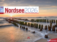 Abbildung von: Nordsee ReiseLust Kalender 2026 | von Ostfriesland bis nach Sylt - Ackermann Kunstverlag