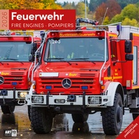 Abbildung von: Feuerwehr Broschürenkalender 2026 - 30x30 - Art12 - Ackermann Kunstverlag