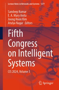 Enlarge image Cover: Fifth Congress on Intelligent Systems - Springer Nature Switzerland AG