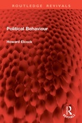 Cover: Political Behaviour - Routledge