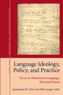 Cover: Language Ideology, Policy, and Practice - Peter Lang Verlag