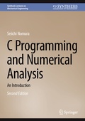 Cover: C Programming and Numerical Analysis - Springer