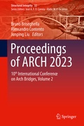 Cover: Proceedings of ARCH 2023 - Springer